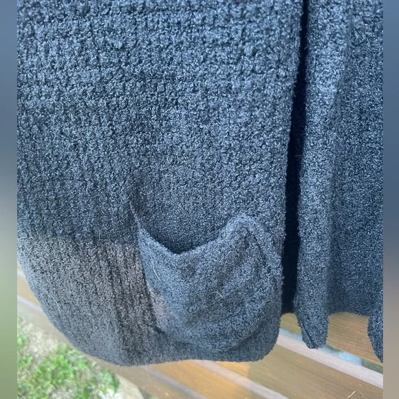 Barefoot Dreams Black Cardigan Medium - Picture 6 of 7